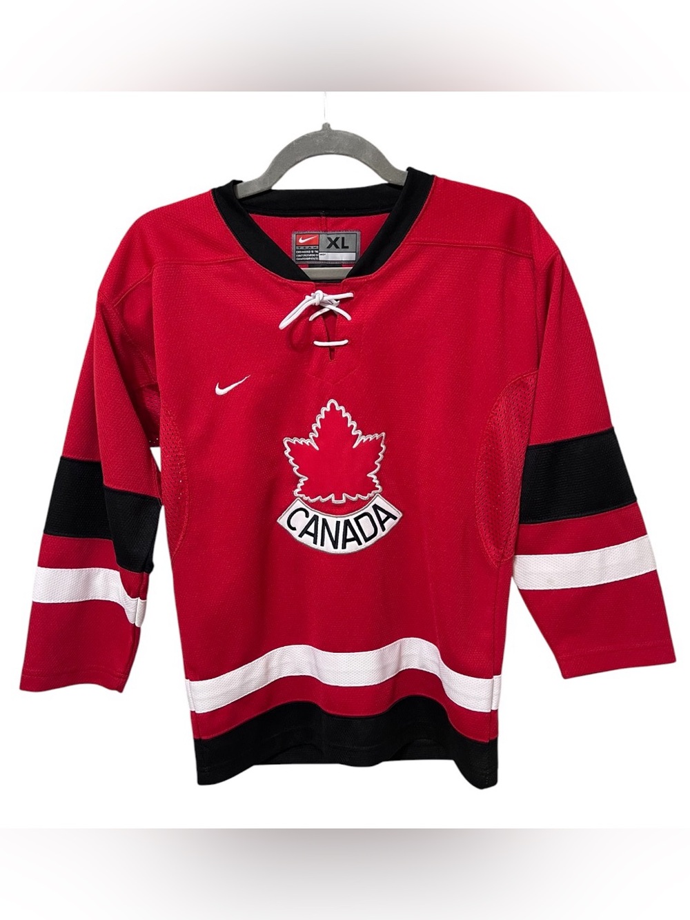 Rare Vintage Nike Team Canada Hockey Jersey Youth XL – Brand New 🇨🇦